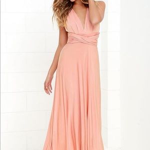 Lulu’s convertible maxi dress